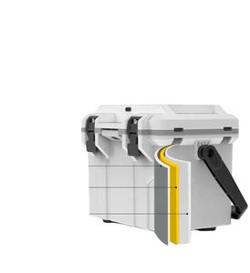 Échantillon Gratuit - Glacière Portable Personnalisée BSCI Tsunami 16L/17QT avec Isolation en PU pour Voyages Courts - Product Image 4