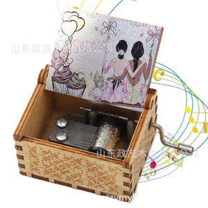 Productos de Venta caliente caja de música de madera ampliamente utilizado caja de música de madera decoración del hogar caja de música popular - Product Image 6