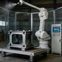 Robot de peinture antidéflagrant KAWASAKI KF192 PLC, 6 axes, charge utile de 12 kg, portée de 1973 mm, robot articulé, pulvérisation automatique