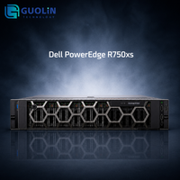 Serveur rack 2U Dell PowerEdge R750xs d'origine avec système préinstallé de stockage logiciel Intel Xeon Enterprise