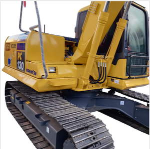Excavadora de cadenas Komatsu PC130 usada, modelo 2023, con motor y bomba, equipo de segunda mano, precio rentable - Product Image 1