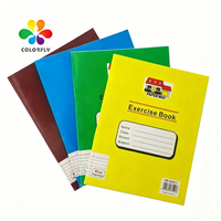 Vente en gros de fournitures scolaires A5 80 pages cahiers d'école simples papeterie cahier d'exercices pour étudiants