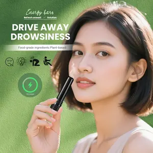 Diffuseur d'huile essentielle de menthe poivrée <span class=keywords><strong>pour</strong></span> l'aromathérapie naturelle, soulagement du stress, aide à bien dormir, soin nasal, inhalateur nasal, bâton énergétique - Product Image 3