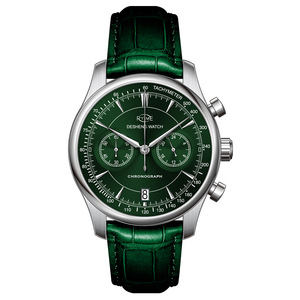 Reloj de pulsera de cuarzo de lujo para hombre, cronógrafo de movimiento de cuarzo, de acero inoxidable, VK64 flyback - Product Image 2