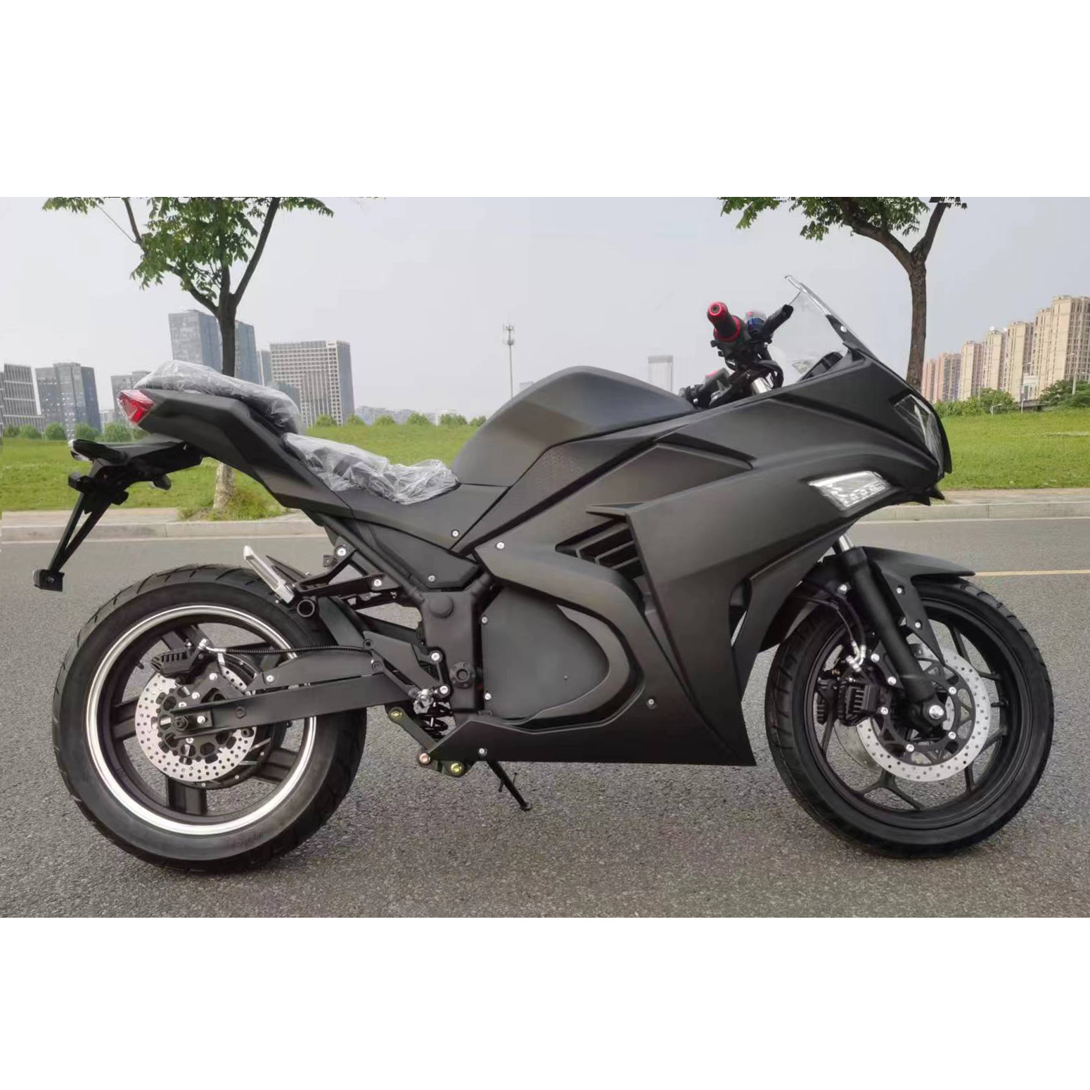 CE EEC fast lithium battery powerful 72V150Ah dirt bike 49cc high power 150KM/H gas motorcycle