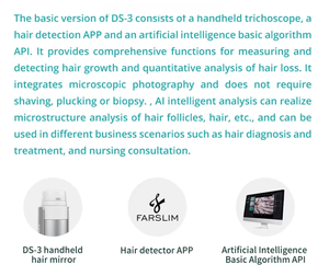 skin body and scalp analysis calp Aging Analysis Automatic Analysis scalp analysis <b>machine</b> Barber Shop - Product Image 3