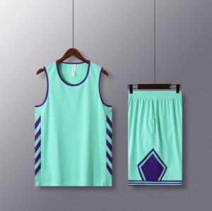 Jersey Transfer panas tanpa lengan Logo kustom murah setelan latihan Blank Mesh basket seragam musim panas sejuk cepat kering - Product Image 6