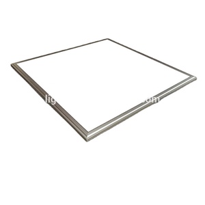 Placa de difusão de armação de prata, 40w, placa quadrada, led, iluminação de teto 620x620 - Product Image 1