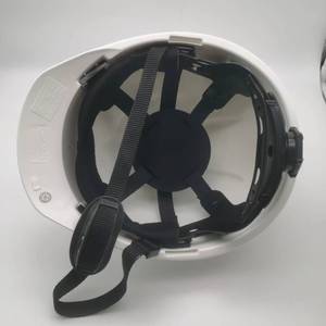 CE 인증 건설 보호 안전 헬멧 하드 모자 블랙 옐로우 레드 화이트 라이트 블루 HDPE 산업 안전 장비 - Product Image 4