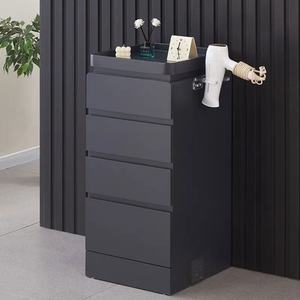 Wss 2025 Meubles de salon de coiffure Sober Barber Shop Stations, armoire d'usine avec tiroir pour la coupe de cheveux, armoire de barbier - Product Image 1