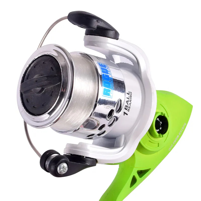 Fishing Spinning Reel 2000 Fishing Line Reels Plastic 5.2:1 Gear Ratio Stream Lake Long Cast Big Game Saltwater Fishing Reel