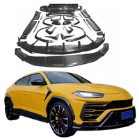 Nouveau kit carrosserie en fibre de carbone Xin Wei pour URUS : lèvre avant, diffuseur, jupes latérales, déflecteurs d'air avant/arrière à visser