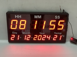 Panel LED Industrial Moderno de Ahorro de Energía, Pantalla en Tiempo Real, Interfaz de Comunicación RS485, Alta Precisión, Pantalla Grande para Fábrica - Product Image 2