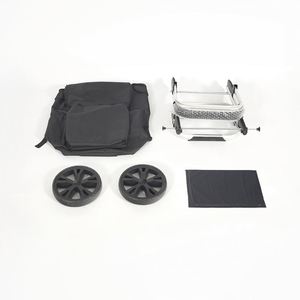 Durable 600D Fabric Shopping Trolley <b>Cart</b> 40kg Steel Tube Big & Heavy Duty 2-3Wheels 4-8 Wheels Option - Product Image 4