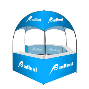 Большой дисплей на заказ, шестиугольная купольная палатка, стальная или железная рама для рекламных выставок киосков, рекламных мероприятий - Product Image 1