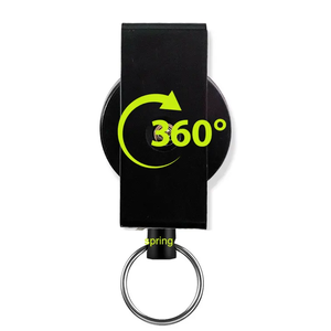Ceinture télescopique créative Durable en alliage de Zinc, rotative à 360 degrés, porte-clés rétractable, porte-Badge de traction plus solide, support <span class=keywords><strong>Yoyo</strong></span> - Product Image 2