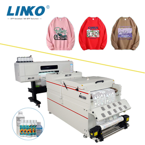 LINKO vendite Imprimante integrato con I3200 teste 60cm tutto <span class=keywords><strong>in</strong></span> un rotolo per arrotolare vestiti a buon mercato epson A4 Dtf stampante - Product Image 1