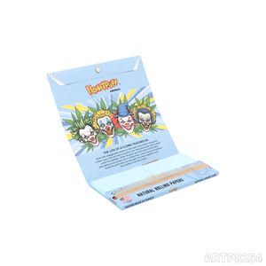 110mm King Size Honeypuff Design <b>Rolling</b> Paper with Filter Tips - New Clown Series Color Smoking Accessories - Product Image 3