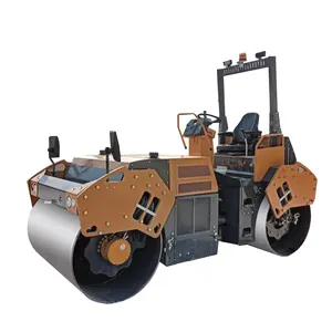 6 Ton Tandem Double Vibrating Fully Hydraulic Asphalt Roller Compactor
