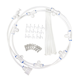 Sistema de atomización de baja presión con boquilla microaspersora para enfriamiento exterior, patio, trampolín y riego de plantas - Product Image 3
