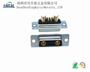 7w2 Nam Nữ Công suất cao <span class=keywords><strong>d</strong></span>ây hàn thông tin liên lạc <span class=keywords><strong>D</strong></span>-<span class=keywords><strong>Sub</strong></span> kết nối mạ vàng nữ hỗn hợp cao hiện tại 7w2 2 + 5 lõi vàng - Product Image 4