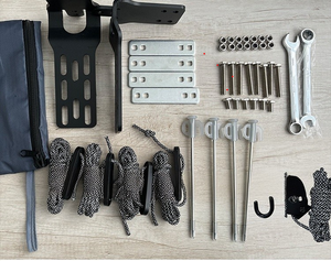 Toldo lateral de coche portátil de 270 grados al por mayor tienda superior de techo ensanchada gruesa de apertura rápida para acampar al aire libre lona en forma de abanico - Product Image 6