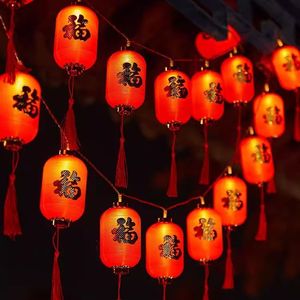 Trung Quốc cung cấp đèn lồng đỏ năm mới với đèn dây treo Fu cho lễ hội mùa xuân - Product Image 1