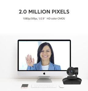 Caméra PTZ 1080P avec zoom optique 10X, vidéoconférence 30fps avec suivi automatique vocal pour la liturgie religieuse, les réunions et les événements en ligne - Product Image 3