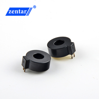 ZENTAR 30A AC Capteur de courant toroïdal monophasé à montage sur carte PCB, transformateur de courant de phase nulle CT CE pour