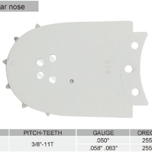 Punta de barra guía de acero para <span class=keywords><strong>sierra</strong></span> de cadena, para barras de repuesto - Product Image 5