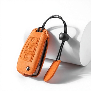 Accesorios de Interior para Automóviles a la Moda, Funda para Llaves Inteligente, Funda de Gamuza para Llaves de Coche, Porta Tarjetas para Llaves de Coche, Protector de Llaves de Coche - Product Image 3