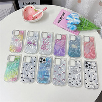 Luxe Antichoc femmes Rose papillon Téléphone étui pour samsung galaxy A53 Laser Retour couverture mobile Shell Funda Coque