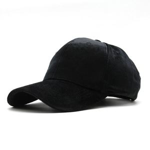 Wholesale High Quality Customizable <b>Baseball</b> <b>Cap</b> Multi-Color Plush Velvet Factory Hot Sale Blank <b>Plain</b> Design - Product Image 3