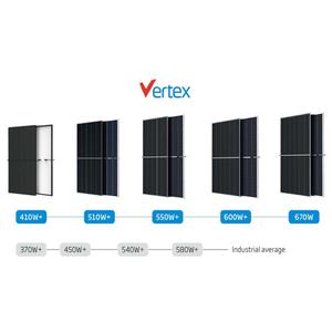 Panel Solar Fotovoltaico Monocristalino Vertex TSM-DE21 con Lámina Trasera Trina de 650W 660W 675W - Product Image 3
