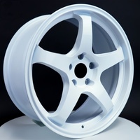 Rines HZH de Aleación de Aluminio Forjado de 18, 19 y 20 Pulgadas, 5x114.3, Blancos Brillantes, para Ford Mustang GT S550 S197, Rines de Aleación Personalizados Premium