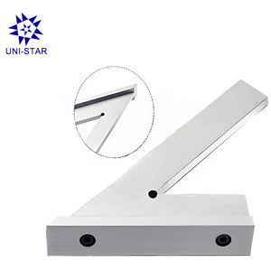 45 grados DIN875 cuadrado plano de alta precisión acero endurecido <span class=keywords><strong>maquinista</strong></span> ingeniero cuadrado con base ancha - Product Image 1