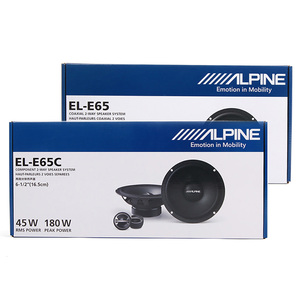 Haut-parleur de voiture <span class=keywords><strong>ALPINE</strong></span> EL-E65C/EL-E65 2 voies en fer, 6,5 pouces, coaxial de qualité professionnelle, puissance de crête 300W, impédance 4 ohms - Product Image 1