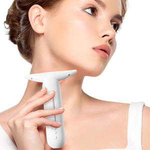7 Colors Multifunction <b>Face</b> Neck Lifting Vibration Massager Double Chin Reducer Skin Care Tool Skin Tightening Feature - Product Image 4