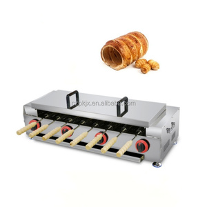 Chimenea de Gas eléctrica comercial, horno para pasteles, chimenea, pastel, máquina para hornear pan para soporte de <span class=keywords><strong>suelo</strong></span>, tienda de aperitivos - Product Image 1