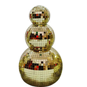 داخلي زخرفة شجرة عيد الميلاد مرآة حجم مخصص ثلج ديسكو الكرة المصنع المصنعة عاكس عنصر العرض لقضاء العطلات - Product Image 3