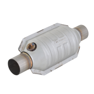 <span class=keywords><strong>2</strong></span> "Einlass 13" Katalysator mit Gesamtlänge Universal High Flow Front Converter Direct-Fit mit O2-Anschluss - Product Image 1