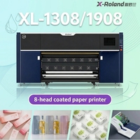 Imprimante numérique à jet d'encre X-Roland 8 têtes, équipement d'impression sur papier couché, machine de production stable pour l'industrie de l'emballage