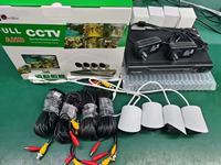 1080P Keamanan 4ch Set Lengkap CCTV KIT Kamera Analog AHD KIT IR PC Remote XMEYE MINI Bullet Outdoor