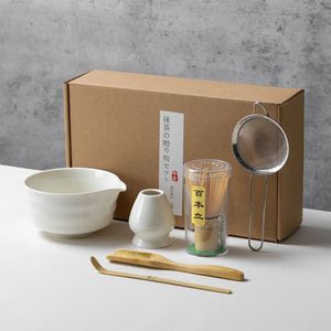 <b>Set</b> Ceramic Four-Piece/Six-Piece <b>Sets</b> Bestseller Japanese <b>Tea</b> Whisk Hundred Book Stand <b>Matcha</b> Bowl Stocked - Product Image 5