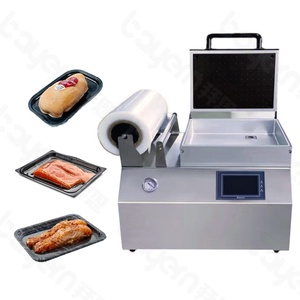 Machine d'emballage sous vide pour viande, machine d'emballage sous vide pour barquettes alimentaires, machine d'emballage automatique pour viande, fruits de mer, fromage, fruits - Product Image 1
