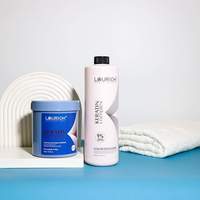 Poudre décolorante pour cheveux bio LOURICH, professionnelle pour usage en salon, éliminateur de couleur sans odeur forte
