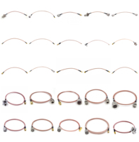 Câble coaxial RG316 à faible perte de 30 cm, connecteur SMA mâle vers RP SMA mâle, 50 ohms, pour antenne RF