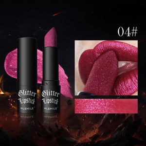 <span class=keywords><strong>Rossetto</strong></span> KH10B Shimmer Velvet <span class=keywords><strong>Matte</strong></span> Nero Rosa Chiaro Impermeabile Lunga Durata <span class=keywords><strong>Rosso</strong></span> Zhejiang Rossetti Scintillanti <span class=keywords><strong>Rossetto</strong></span> Glitterato - Product Image 5