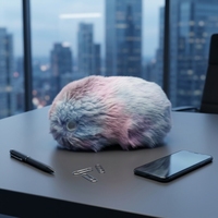 Robot Educativo Interactivo con IA Multicolor Tengyan, Peluche de Animal para Escritorio, Dispositivo Inteligente con Carga Tipo-C