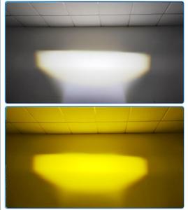 IDISON GS3 12V Drei-Linsen-Gitter-Scheinwerfer 65W 6000K 3000K Frontscheinwerfer Direktscheinwerfer Bi-LED-Projektorlinse für SUV LKW Offroad - Product Image 3